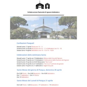 Orari Settimana Santa 2025